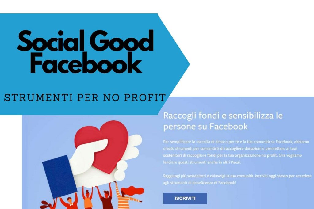 social good strumenti di beneficenza per le no profit su facebook